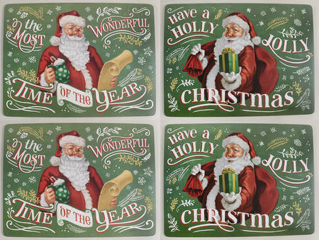 Placemats Corkboard Placemat - Set of 4