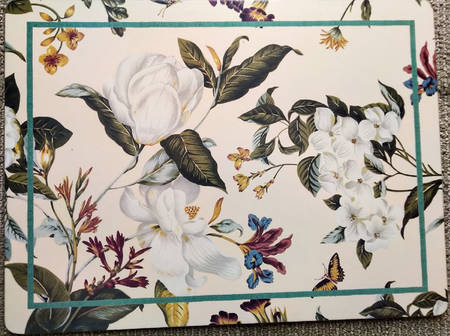 Placemats Corkboard Placemat - Set of 4 (Motif #3)