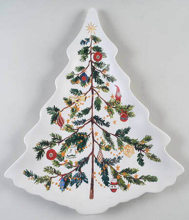 Christmas in the Country 16" Christmas Tree Platter