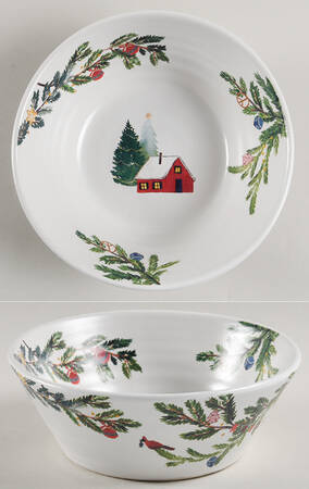Christmas in the Country Soup/Cereal Bowl