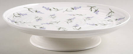 Lavandula 12" Diameter Pedestal Cake Stand