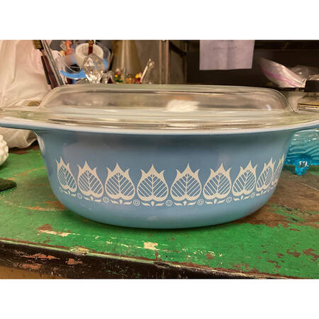 Blue Tulip by Pyrex