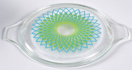 Spirograph Lid for 2.5 Qt Round Casserole