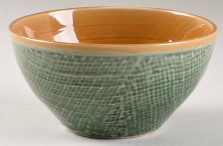 PER121-Green Coupe Cereal Bowl