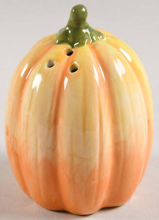 Pumpkin Mushroom Figural Pepper Shaker