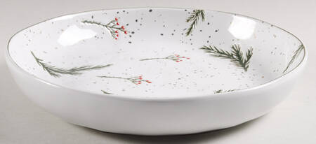 Red Gold Berry Individual Dinner Bowl
