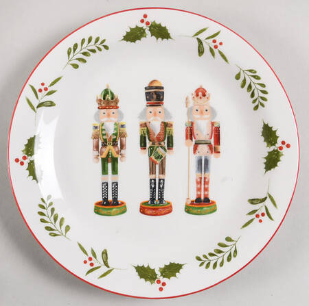 Nutcracker Salad Plate by Potter's Studio