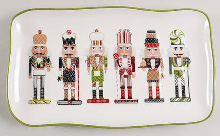 Nutcracker 13" Rectangular Serving Platter