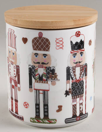 Nutcracker 5" Canister & Lid