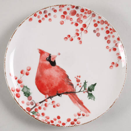 Cardinal Salad Plate