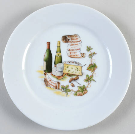 PDL18 Salad Plate by Porcelaine de Sologne