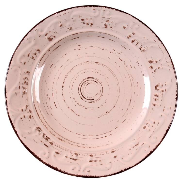 Trellis Pink Salad Plate