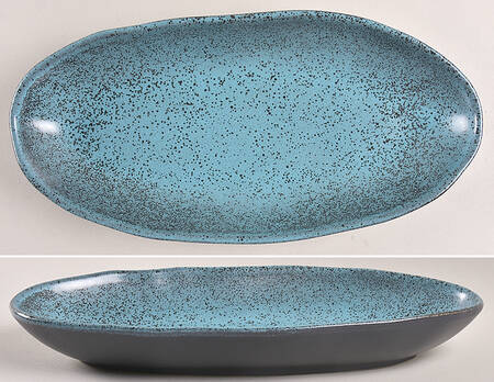 Night Sky 12" Deep Oval Serving Platter