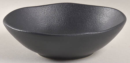 Matte Black Coupe Cereal Bowl