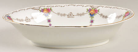 PUN159 10" Oval Vegetable Bowl