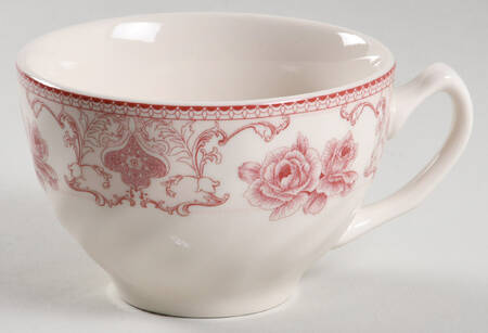 Rose Pink Flat Cup