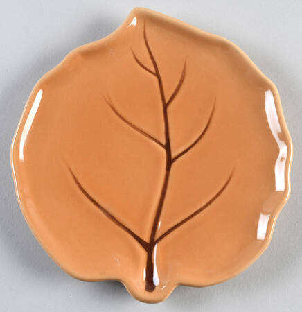 Autumn Leaf Dessert/Pie Plate by Pottery Barn China