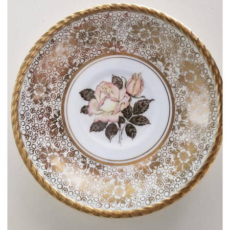 Melanie Rose-Gold Salad Plate