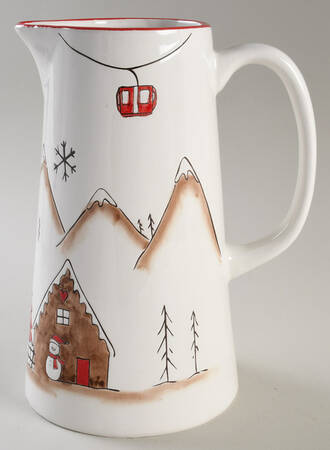 Ski Village 64 Oz Pitcher