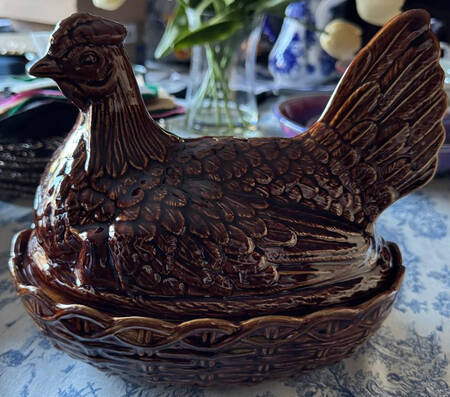 Game Hen On Nest