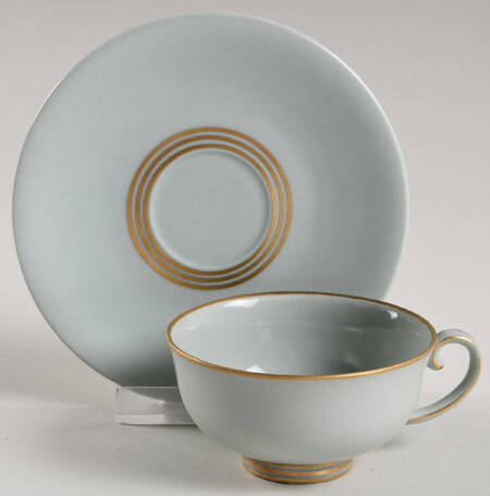 PIR248 Flat Demitasse Cup & Saucer Set