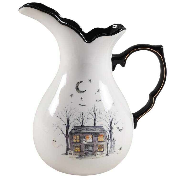 Midnight Haunted House 88 Oz Pitcher