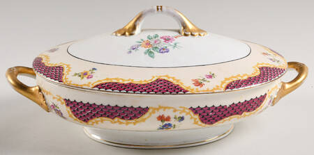 PHE66 Oval Covered Vegetable