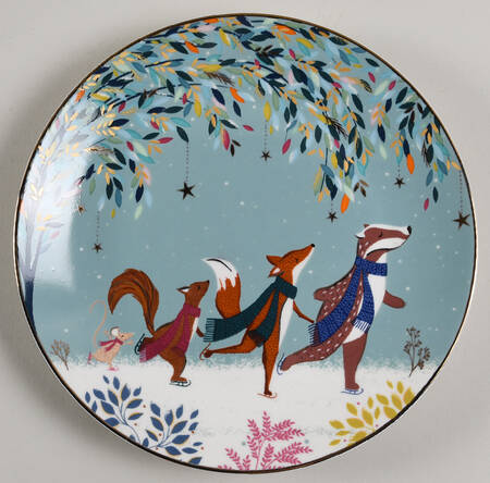 Woodland Tales Salad Plate
