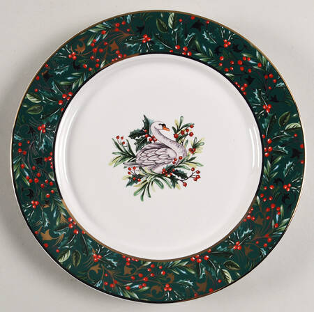 12 Days of Christmas Salad Plate