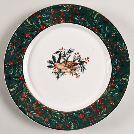 12 Days of Christmas Salad Plate