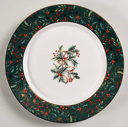 12 Days of Christmas Salad Plate