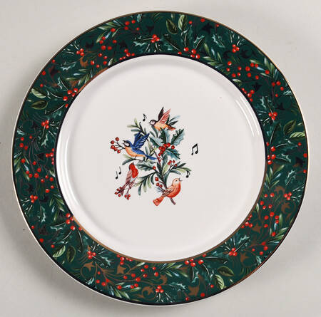 12 Days of Christmas Salad Plate
