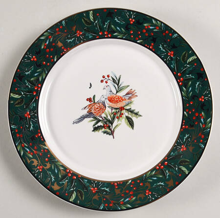 12 Days of Christmas Salad Plate