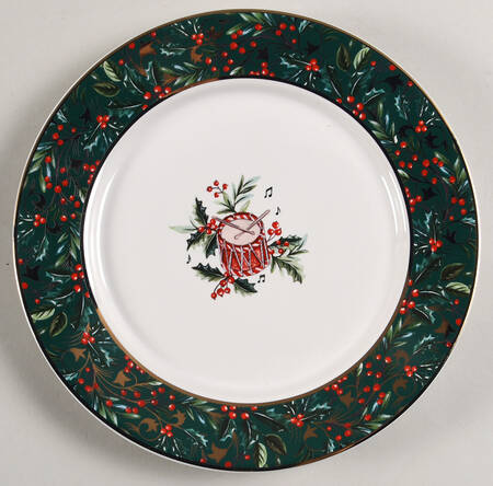 12 Days of Christmas Salad Plate