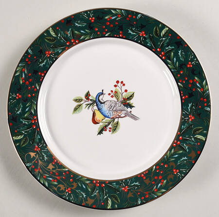 12 Days of Christmas Salad Plate