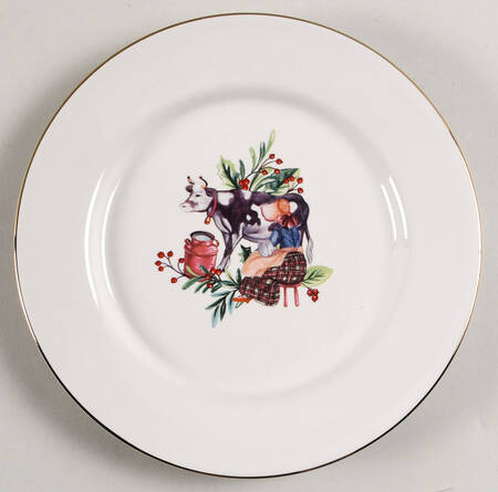 12 Days of Christmas Appetizer Plate