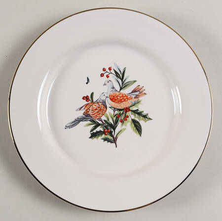 12 Days of Christmas Appetizer Plate