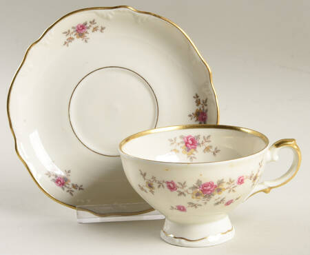 PRG103 Footed Cup & Saucer Set by Porsgrund