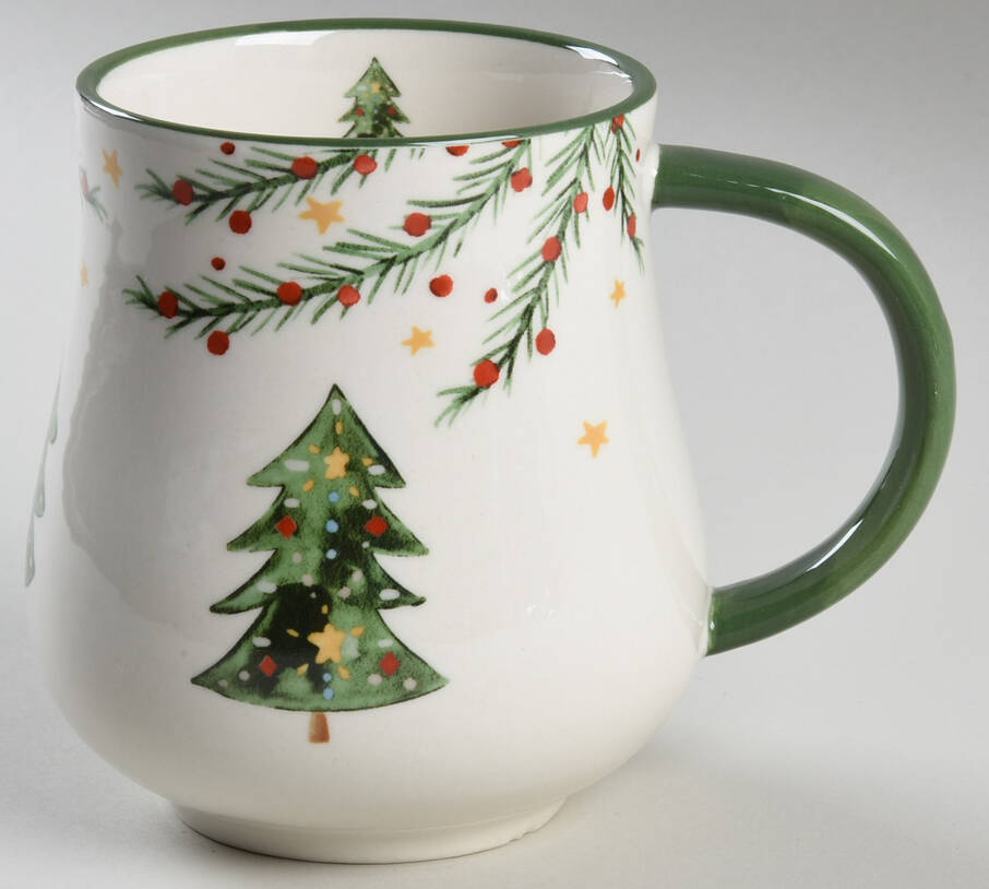 Vintage Christmas Mug