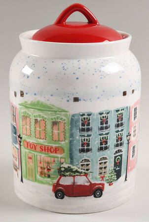 Hometown Large Canister & Lid