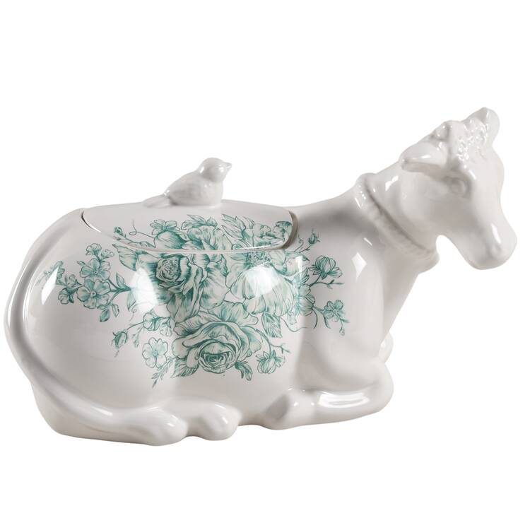 Agatha Figural Cookie Jar & Lid