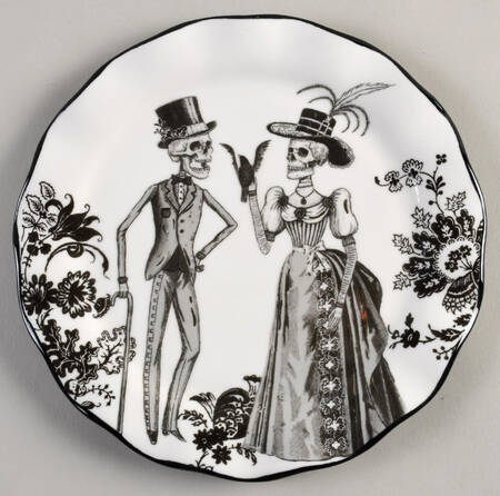 Victorian Full Body Salad Plate