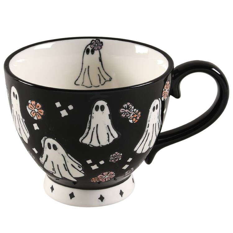 Ghosts & Pumpkins Latte Mug