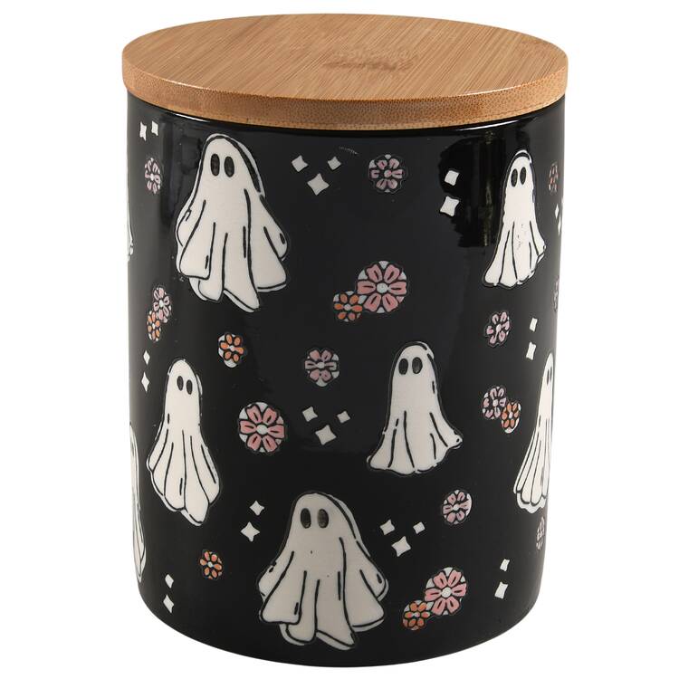 Ghosts & Pumpkins Medium Canister & Lid