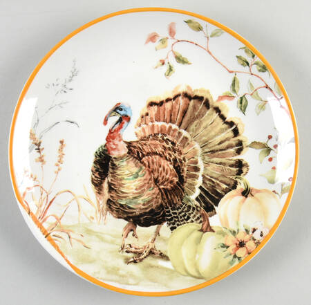 Colorful Turkey Salad Plate