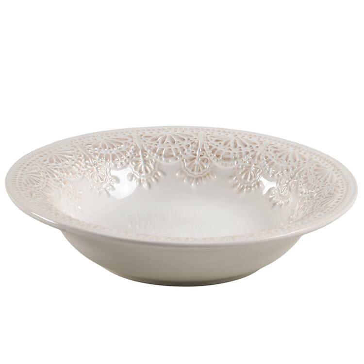 Vintage Lace Soup/Cereal Bowl