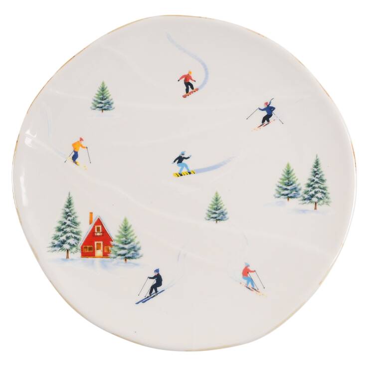 Ski Forest Ski by Potter's Studio