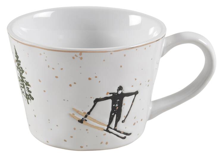 Ski Lodge Mug by Potter's Studio