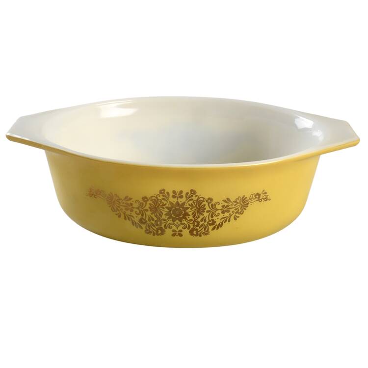 Golden Garland 1.5 Quart Oval Covered Casserole No Lid