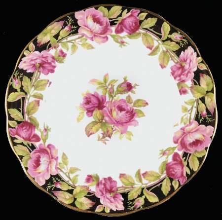 Black Magic Bread & Butter Plate
